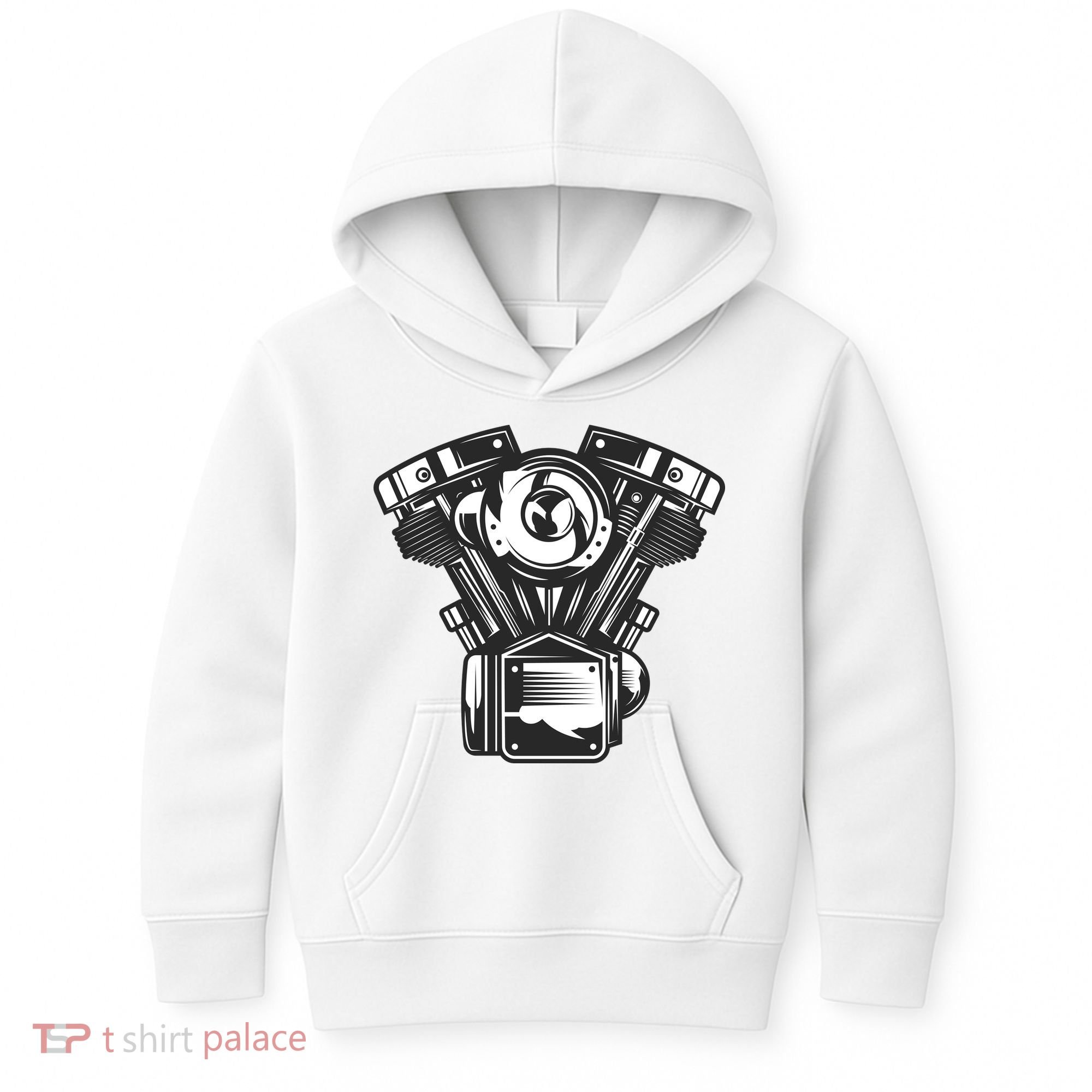 Motorcycle Motor Kids Hoodie