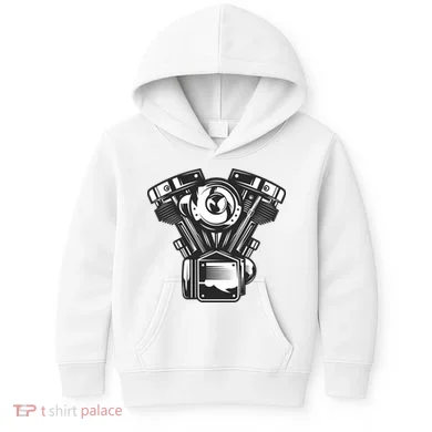 Motorcycle Motor Kids Hoodie