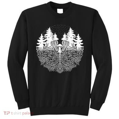 Mycelium Mushroom Sweatshirt