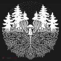 Mycelium Mushroom T-Shirt thumb 7