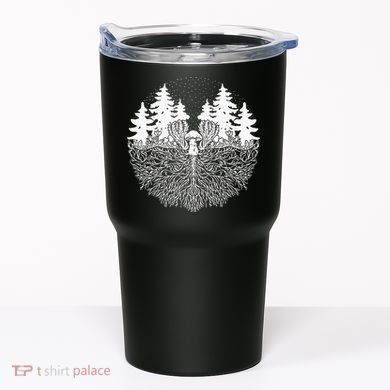 Mycelium Mushroom Tumbler