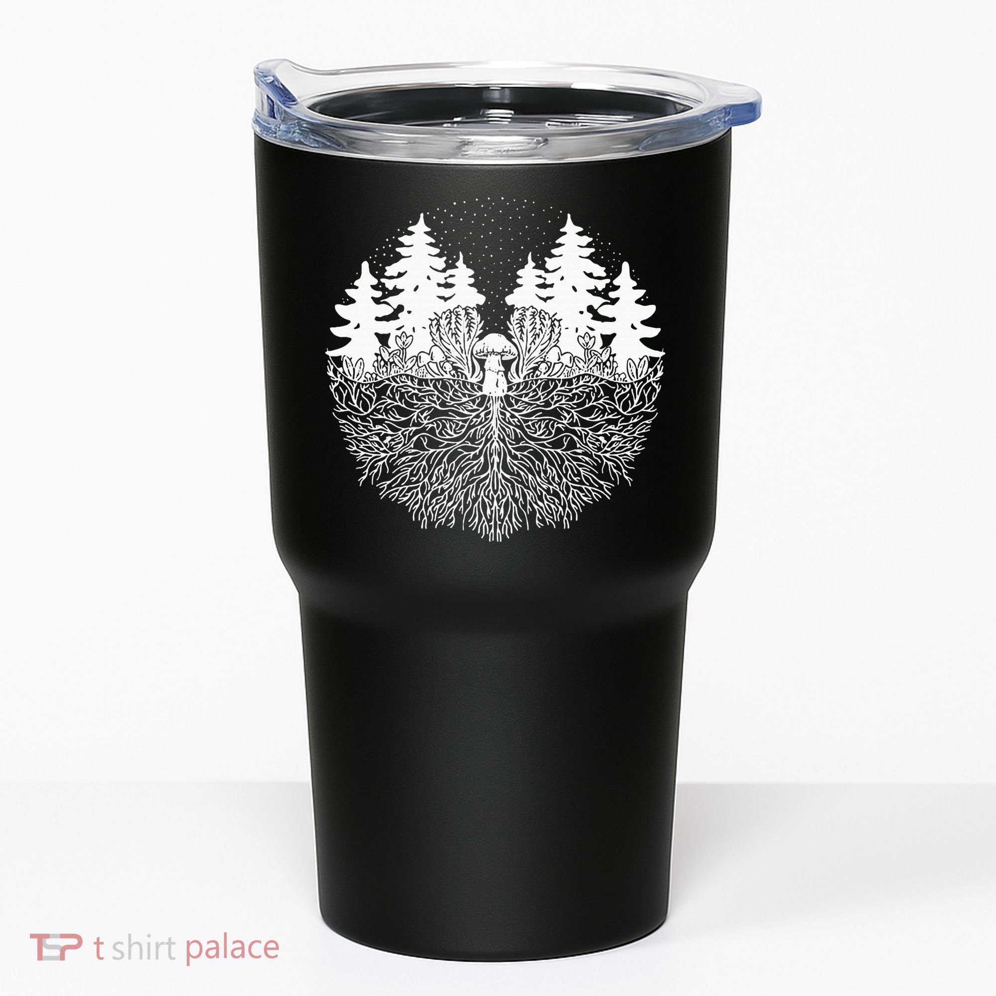 Mycelium Mushroom Tumbler