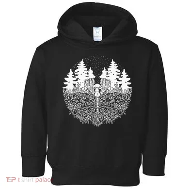 Mycelium Mushroom Toddler Hoodie