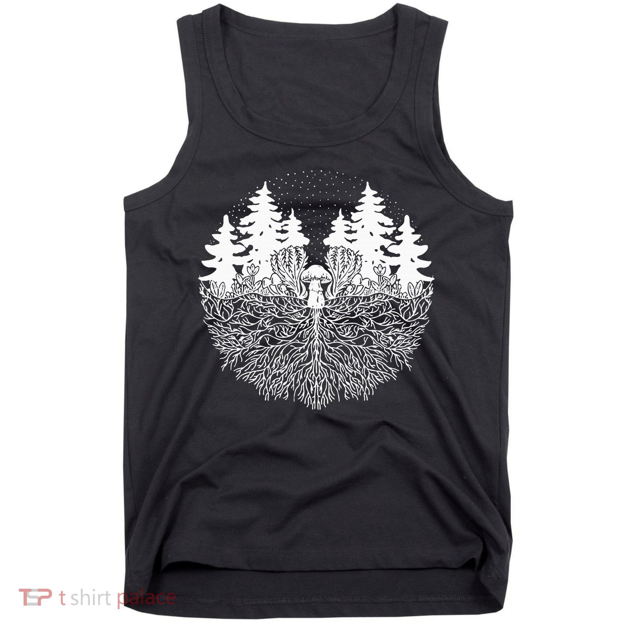 Mycelium Mushroom Tank Top