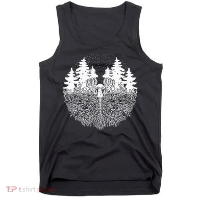 Mycelium Mushroom Tank Top