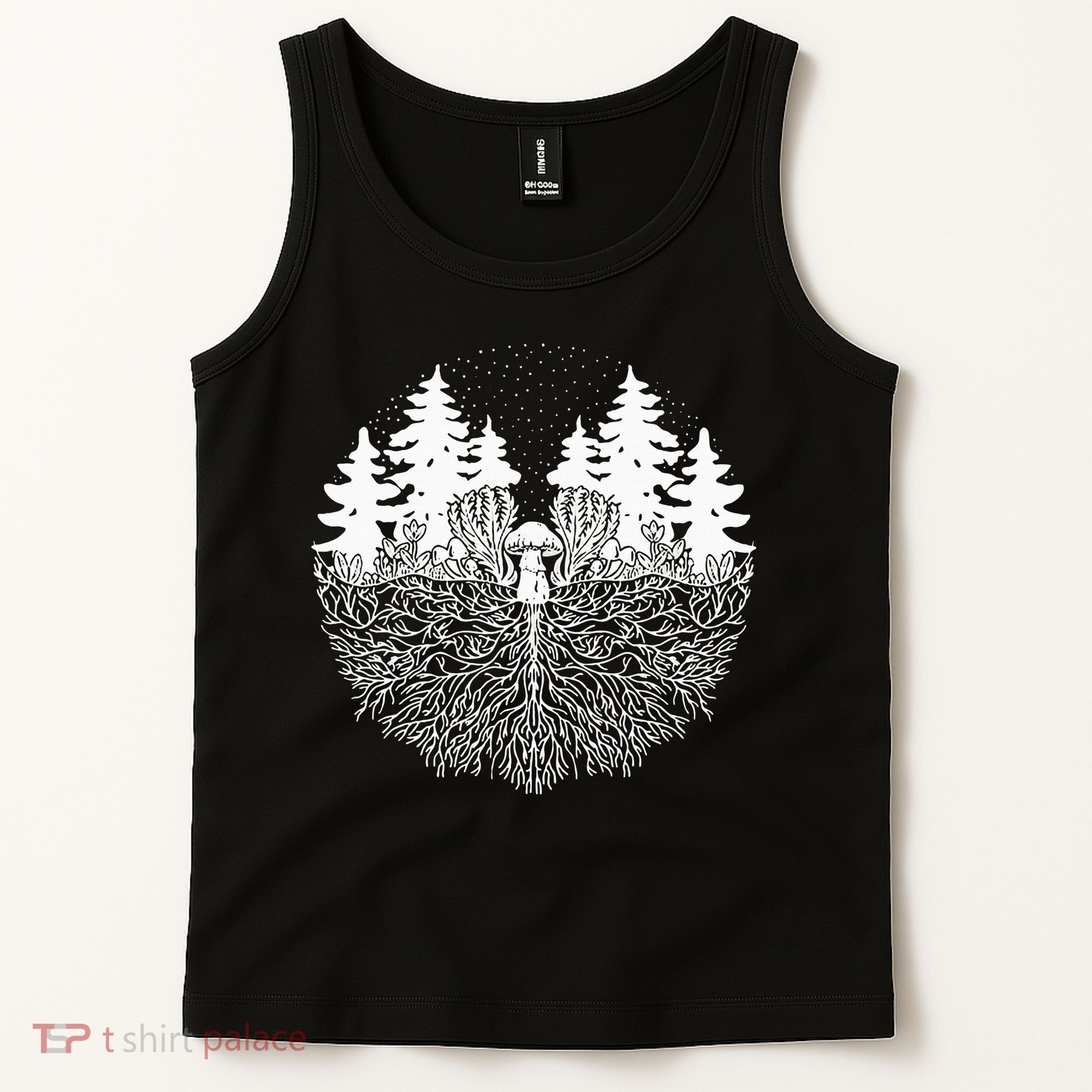 Mycelium Mushroom Tank Top