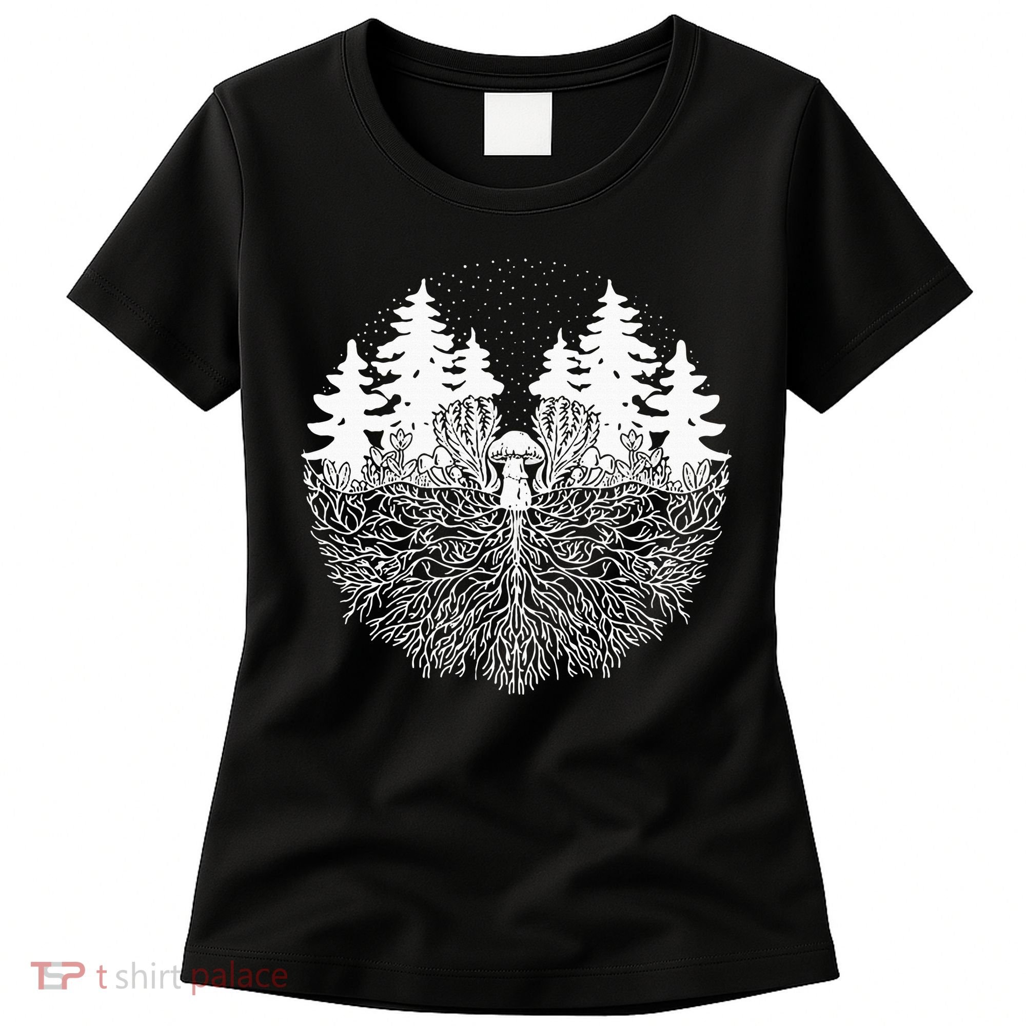Mycelium Mushroom Women's T-Shirt