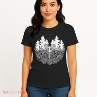 Mycelium Mushroom Women's T-Shirt thumb 4