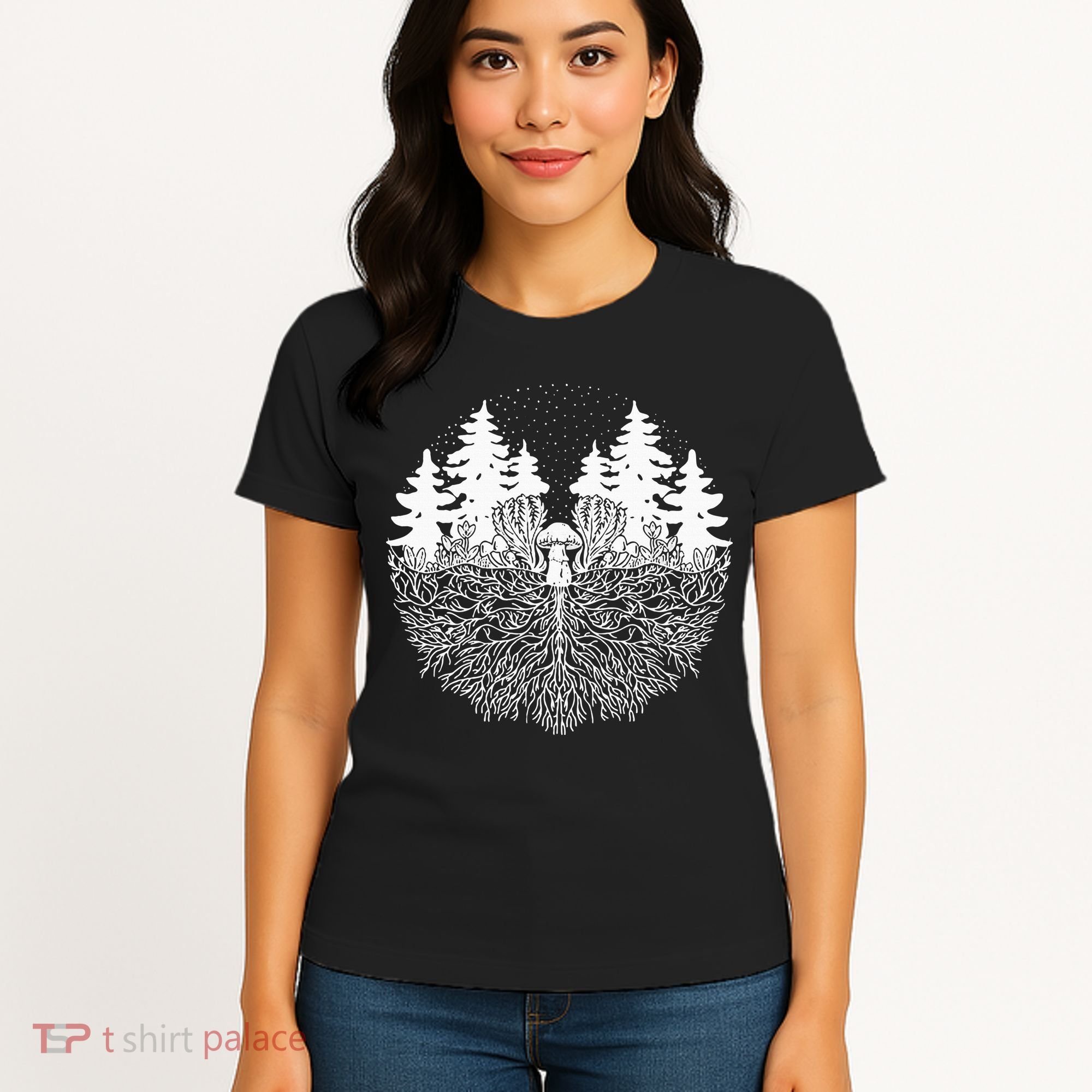 Mycelium Mushroom Women's T-Shirt
