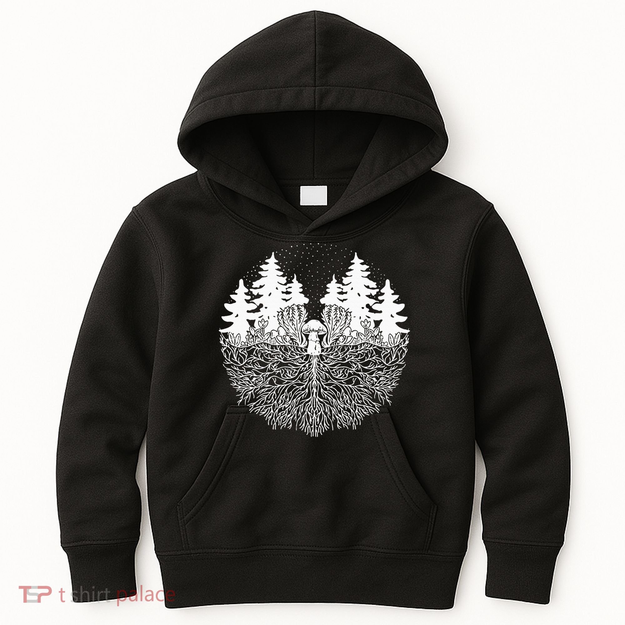 Mycelium Mushroom Kids Hoodie