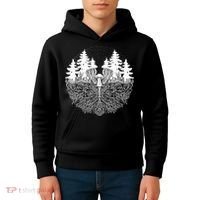 Mycelium Mushroom Kids Hoodie thumb 4