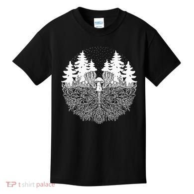 Mycelium Mushroom Kids T-Shirt
