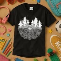 Mycelium Mushroom Kids T-Shirt thumb 3
