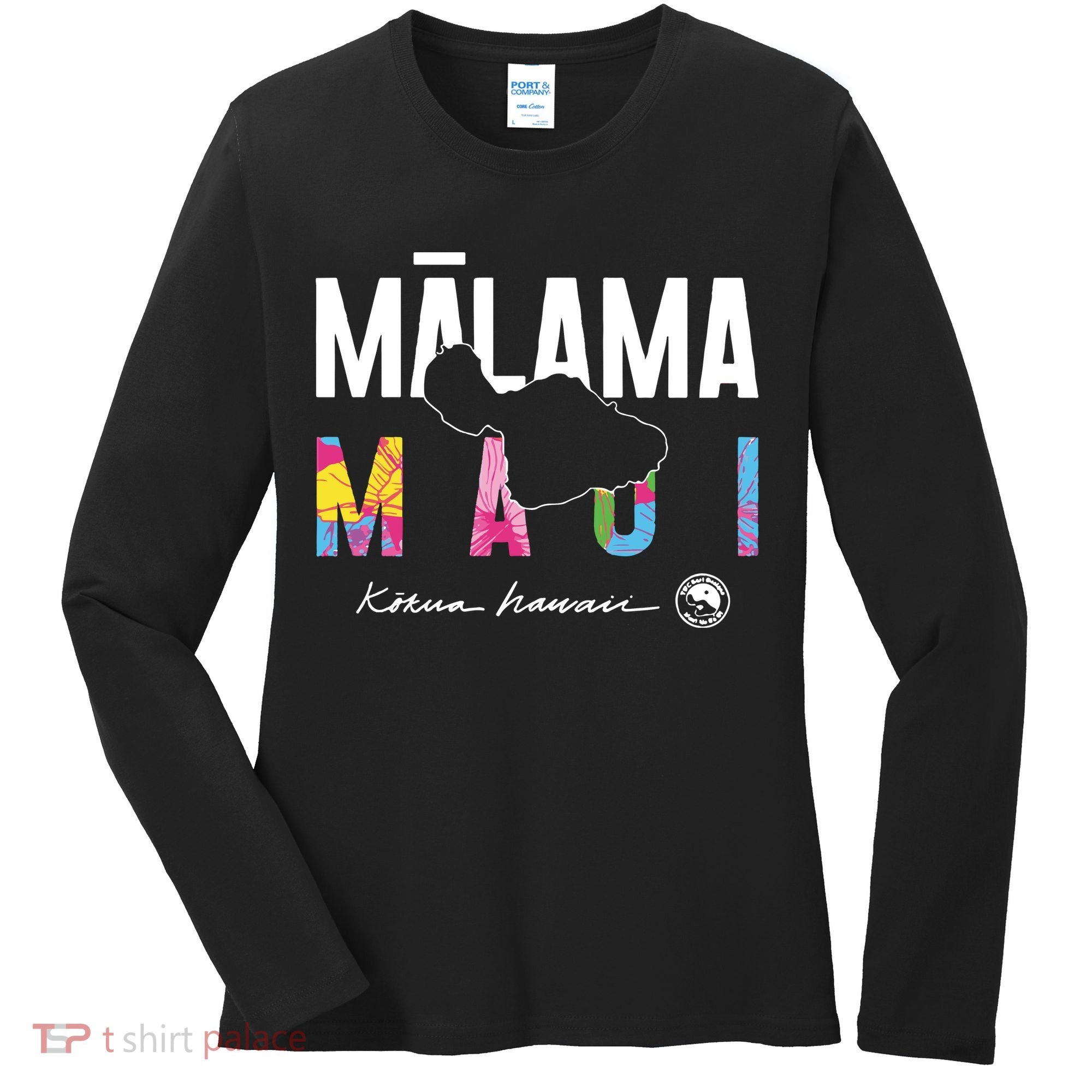 Malama Maui Women's Long Sleeve Shirt