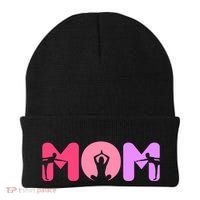 Mom Mother Meditation Wellness Yoga Gift Beanie thumb 0