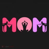 Mom Mother Meditation Wellness Yoga Gift Women's Hoodie thumb 2