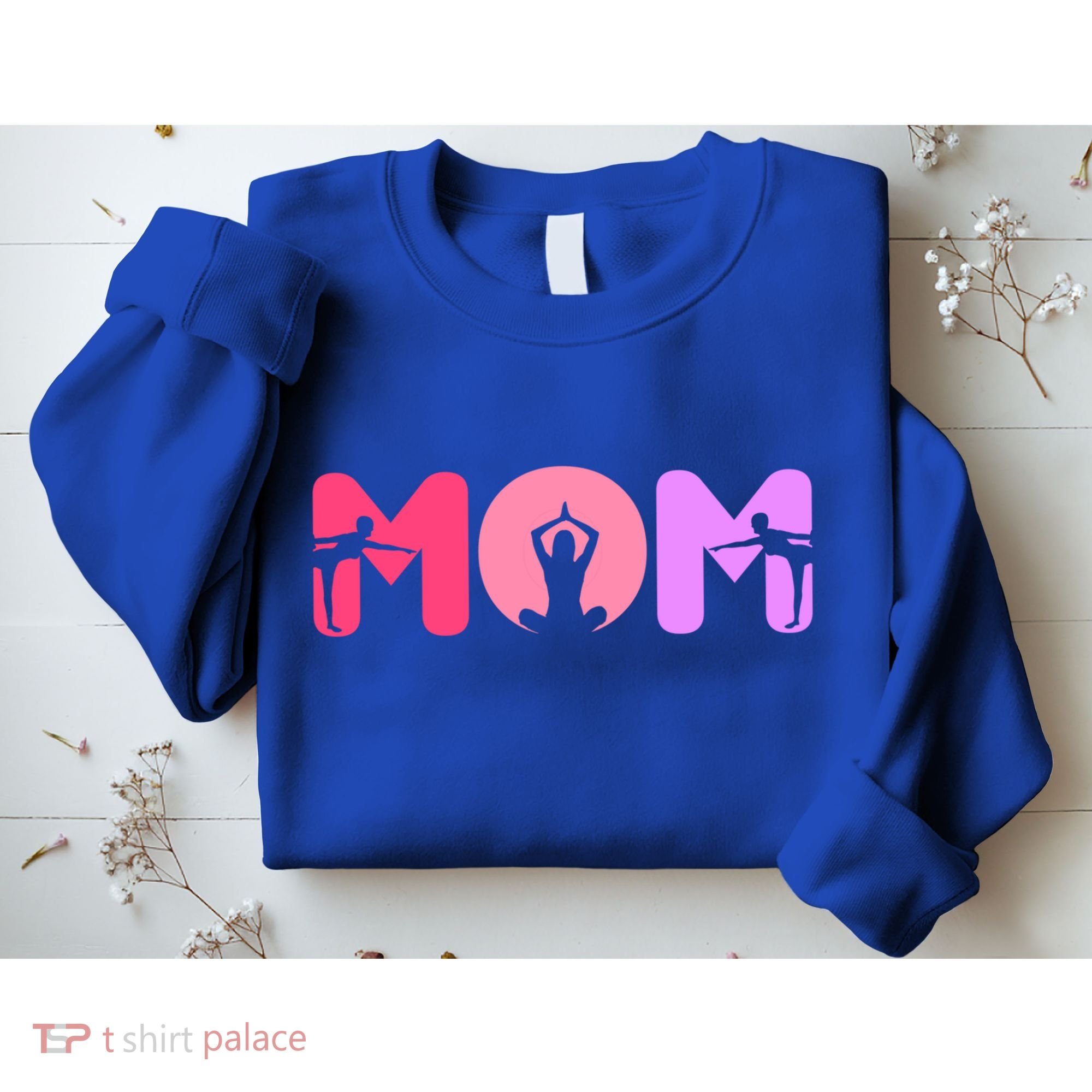 Mom Mother Meditation Wellness Yoga Gift Sweatshirt