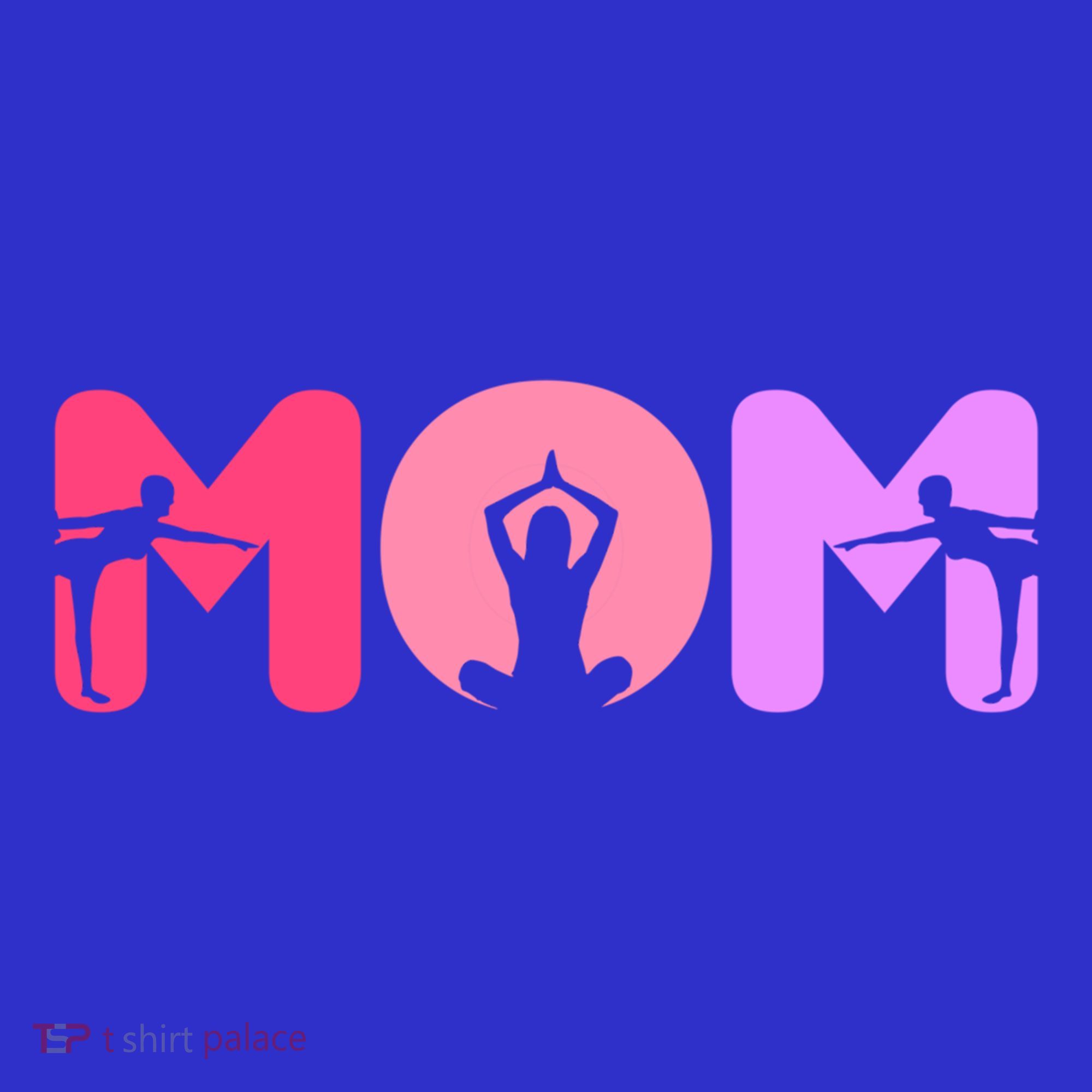 Mom Mother Meditation Wellness Yoga Gift T-Shirt