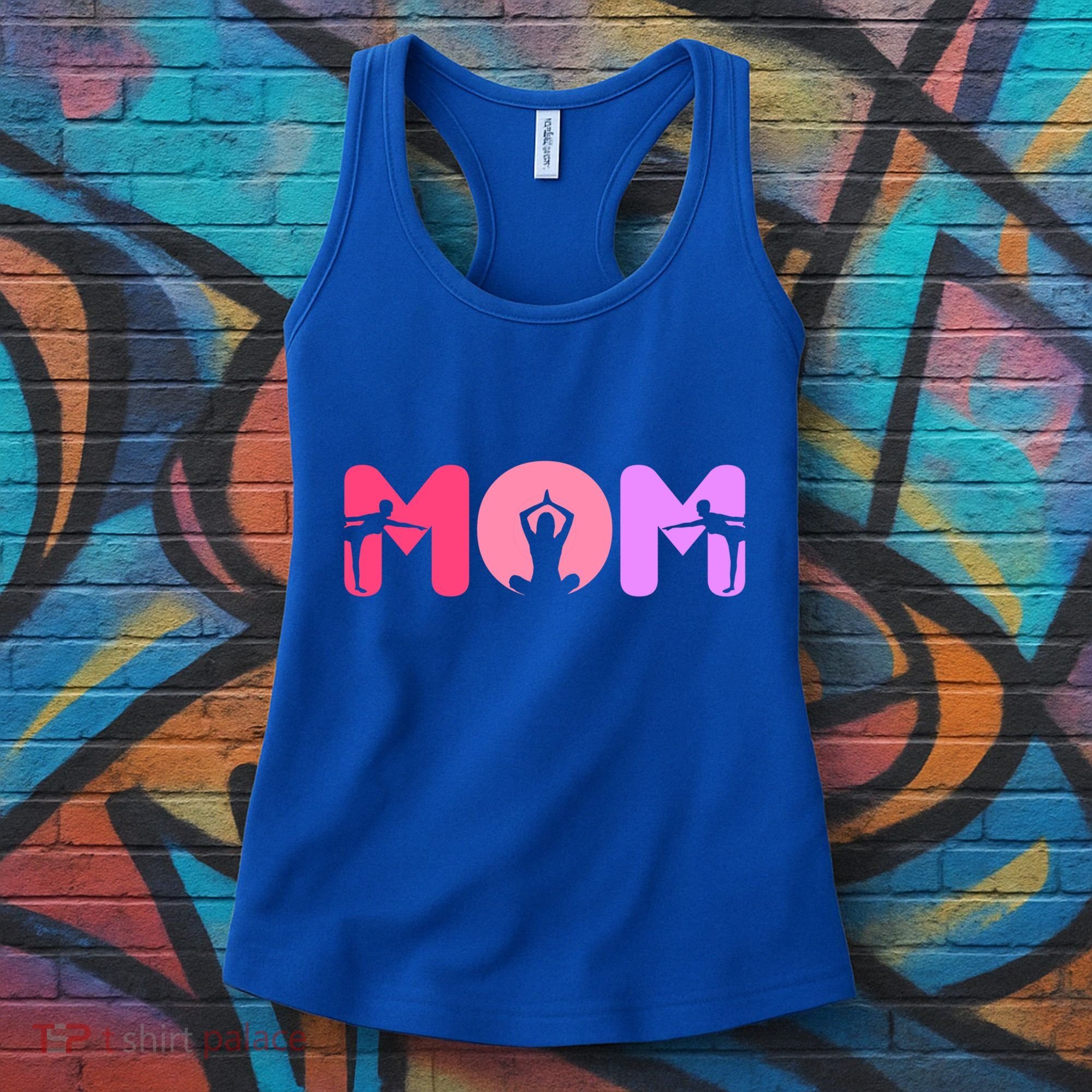 Mom Mother Meditation Wellness Yoga Gift Women's Tank Top