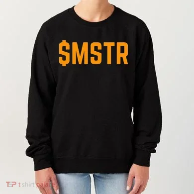 Microstrategy $Mstr Michael Saylor Bitcoin Women's Sweatshirt