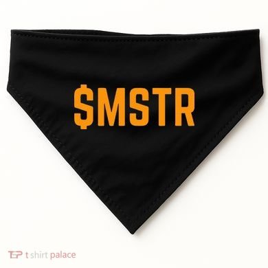 Microstrategy $Mstr Michael Saylor Bitcoin USA-Made Doggie Bandana