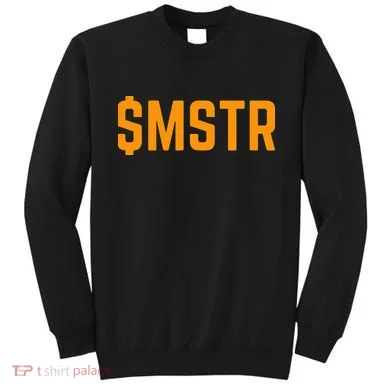 Microstrategy $Mstr Michael Saylor Bitcoin Sweatshirt