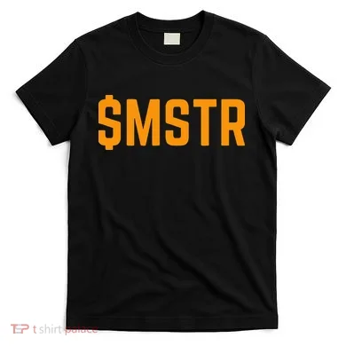 Microstrategy $Mstr Michael Saylor Bitcoin T-Shirt