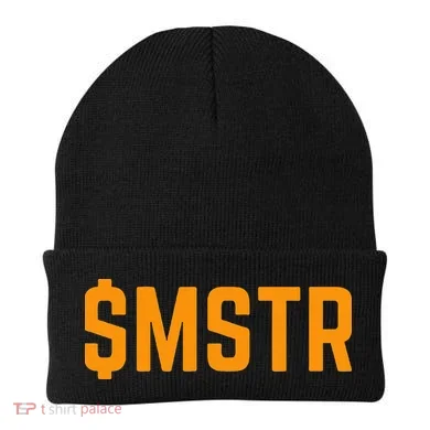 Microstrategy $Mstr Michael Saylor Bitcoin Beanie