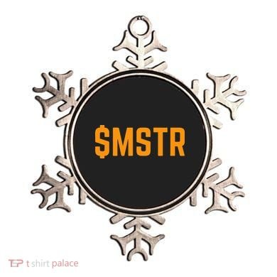 Microstrategy $Mstr Michael Saylor Bitcoin Ornament