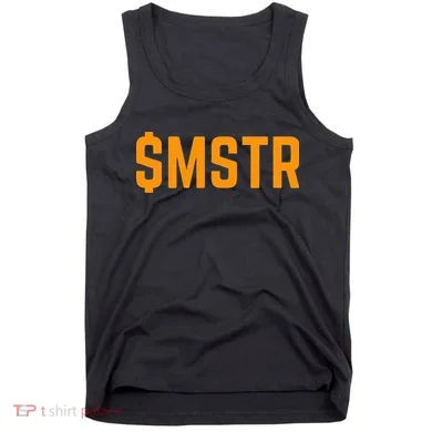 Microstrategy $Mstr Michael Saylor Bitcoin Tank Top