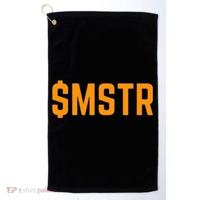 Microstrategy $Mstr Michael Saylor Bitcoin Golf Towel