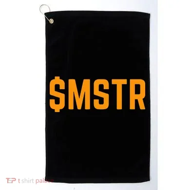 Microstrategy $Mstr Michael Saylor Bitcoin Golf Towel