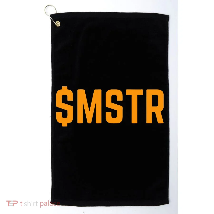 Microstrategy $Mstr Michael Saylor Bitcoin Golf Towel