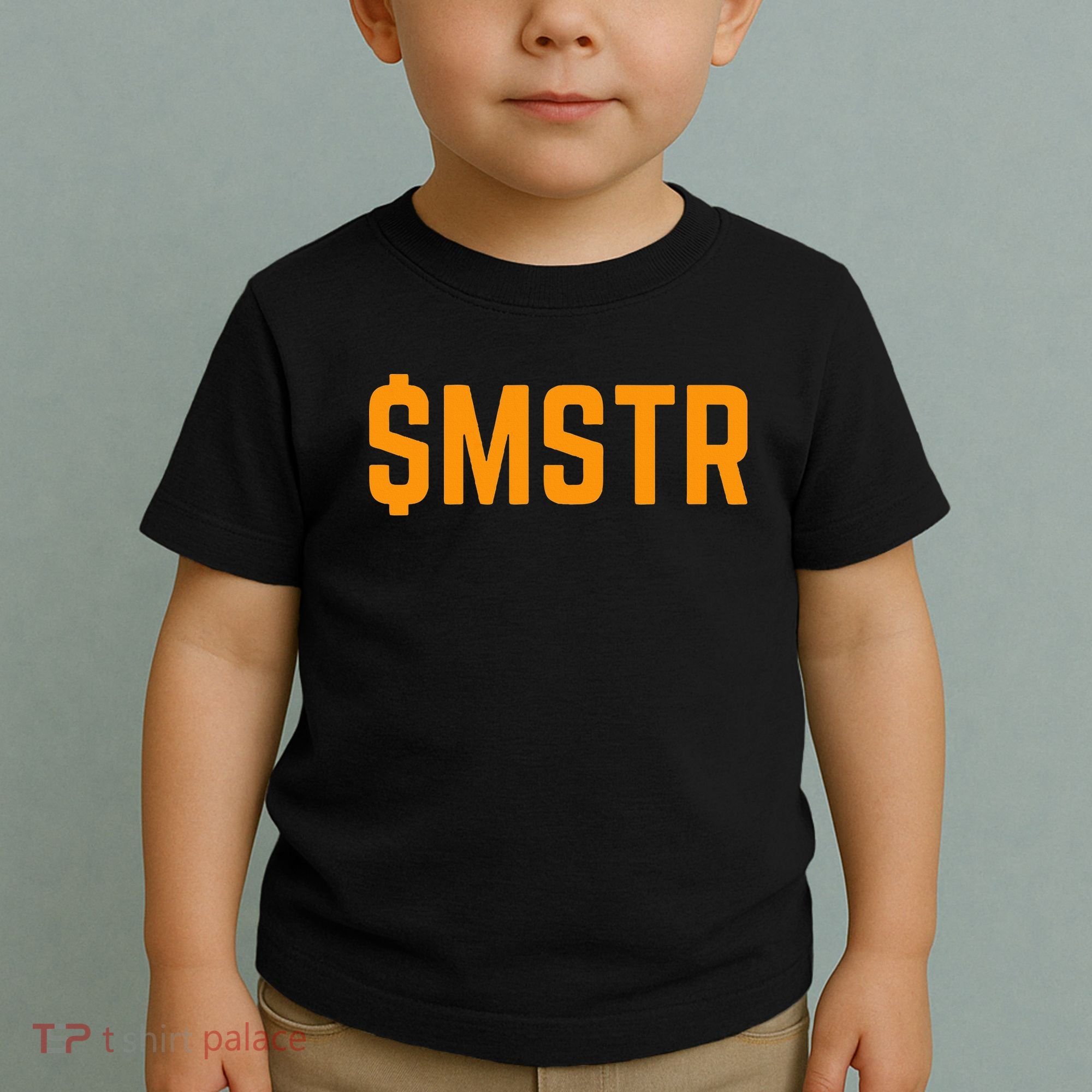 Microstrategy $Mstr Michael Saylor Bitcoin Toddler T-Shirt