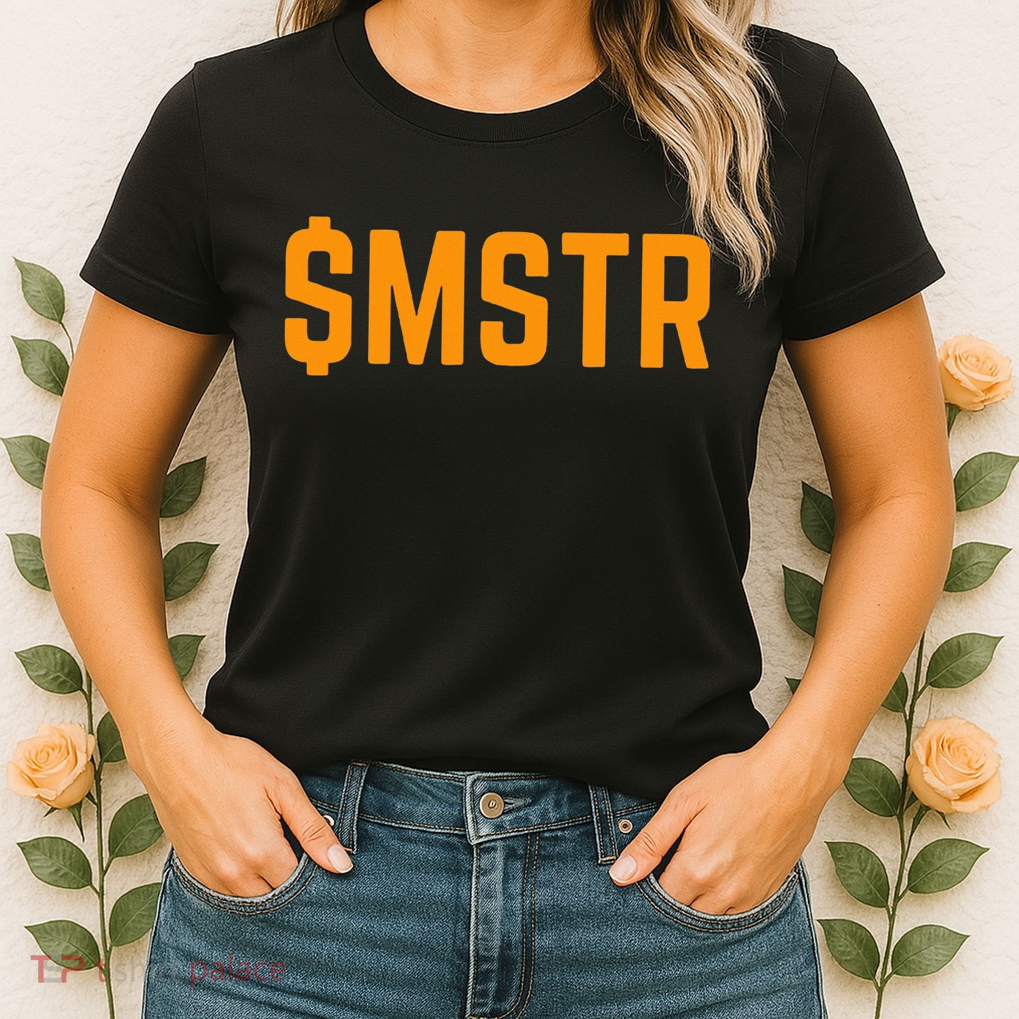Microstrategy $Mstr Michael Saylor Bitcoin Women's T-Shirt
