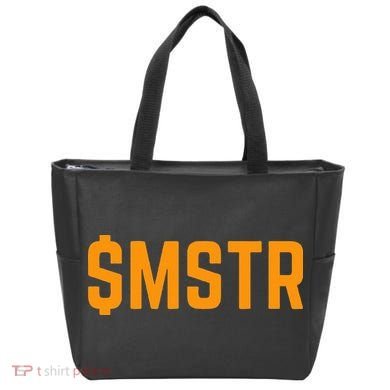 Microstrategy $Mstr Michael Saylor Bitcoin Tote Bag