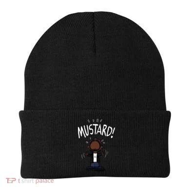Mustard Meme Beanie