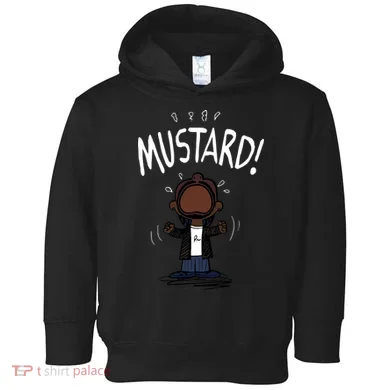 Mustard Meme Toddler Hoodie