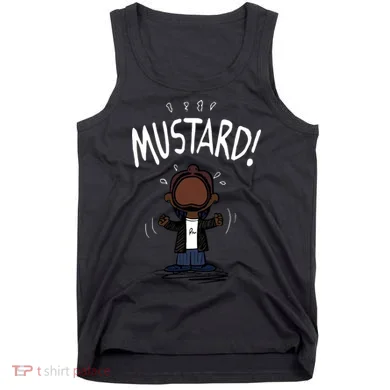 Mustard Meme Tank Top