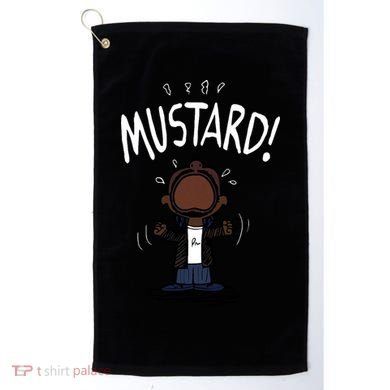 Mustard Meme Golf Towel
