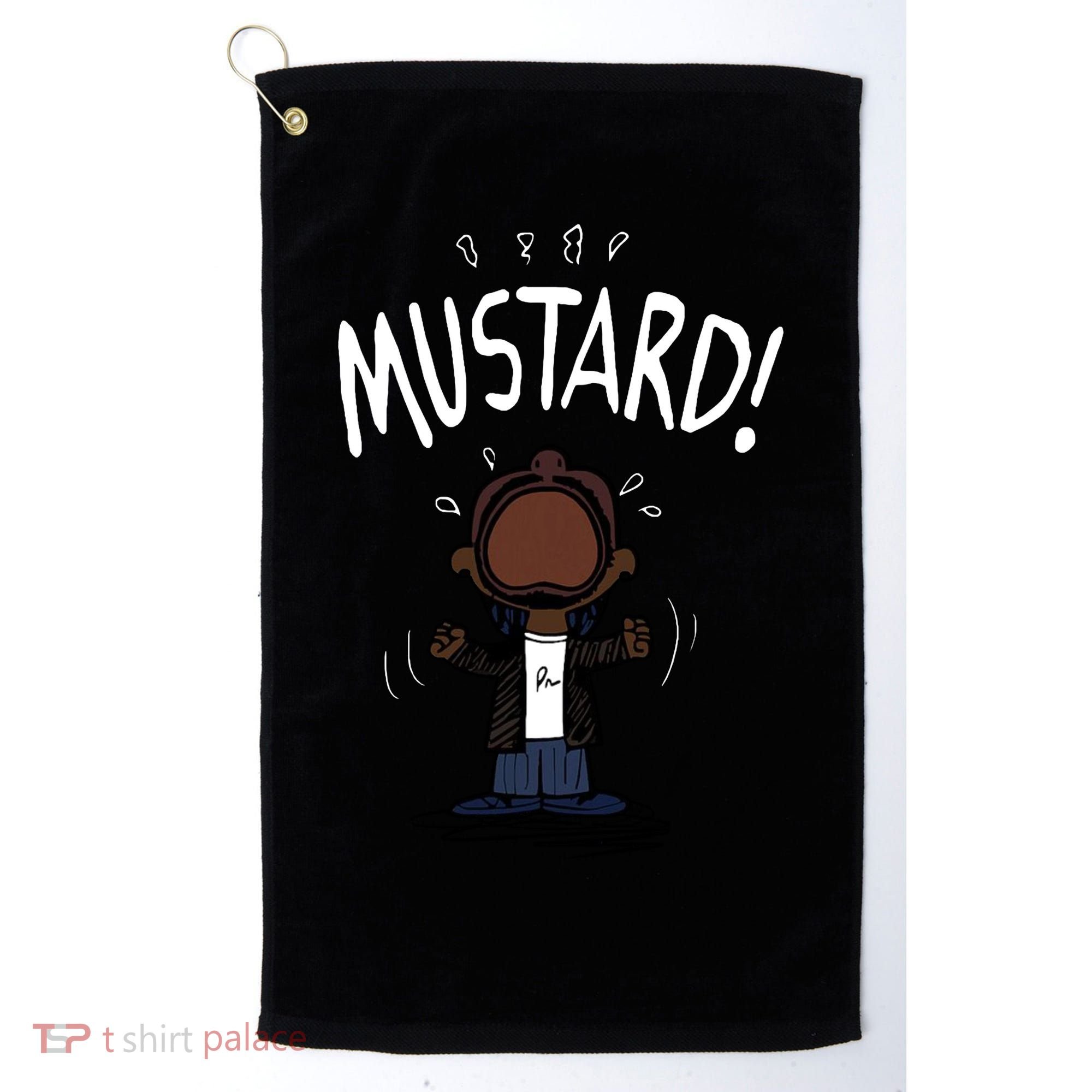 Mustard Meme Golf Towel