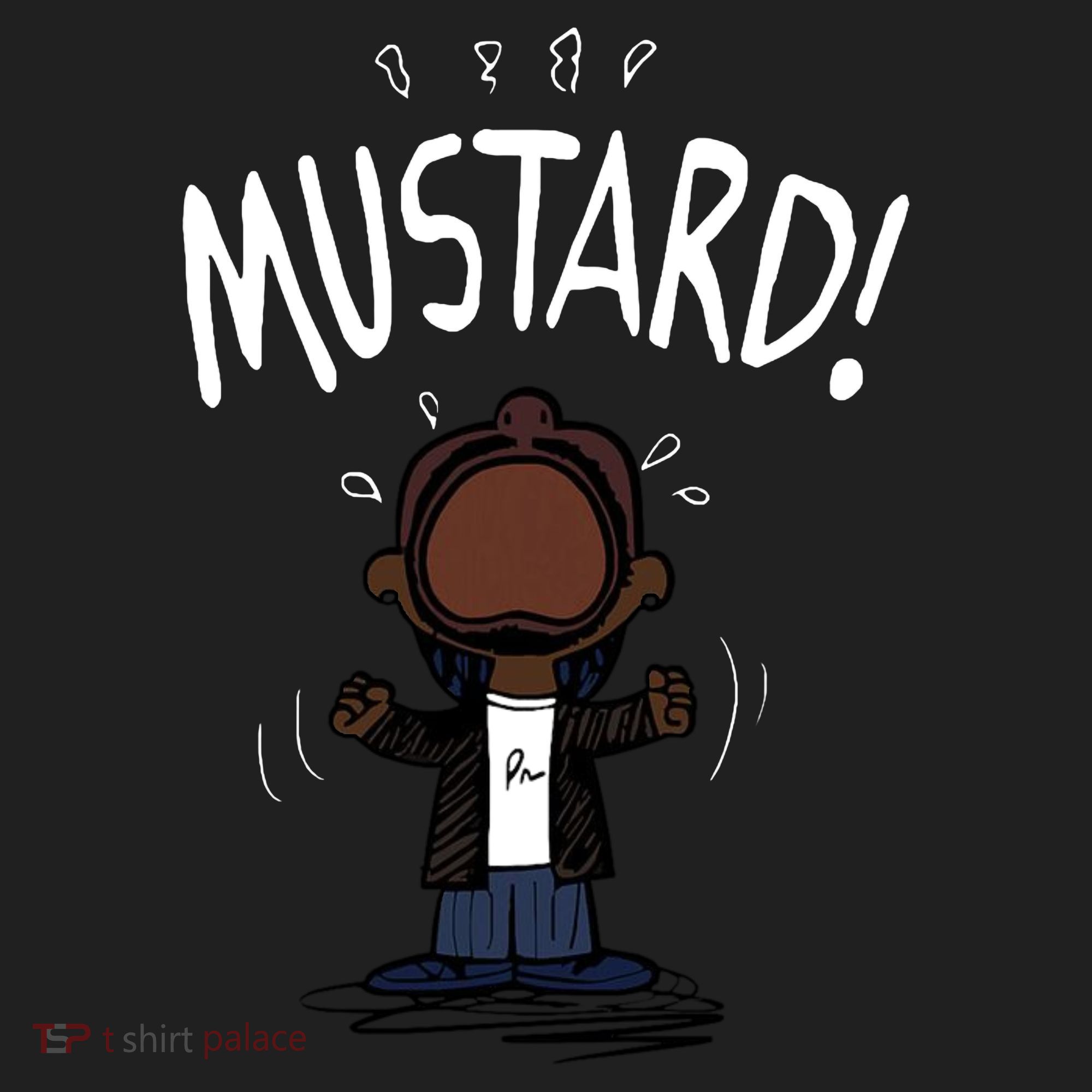 Mustard Meme Golf Towel