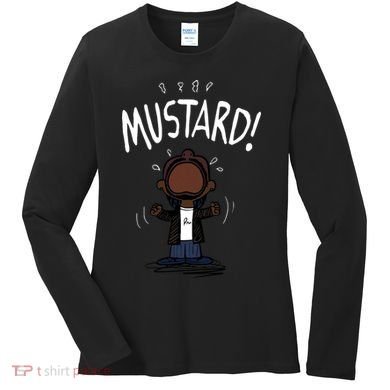 Mustard Meme Women's Long Sleeve Shirt