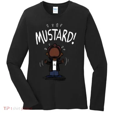 Mustard Meme Women's Long Sleeve Shirt