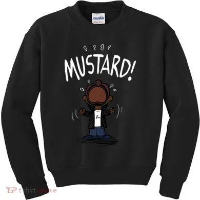 Mustard Meme Kids Sweatshirt