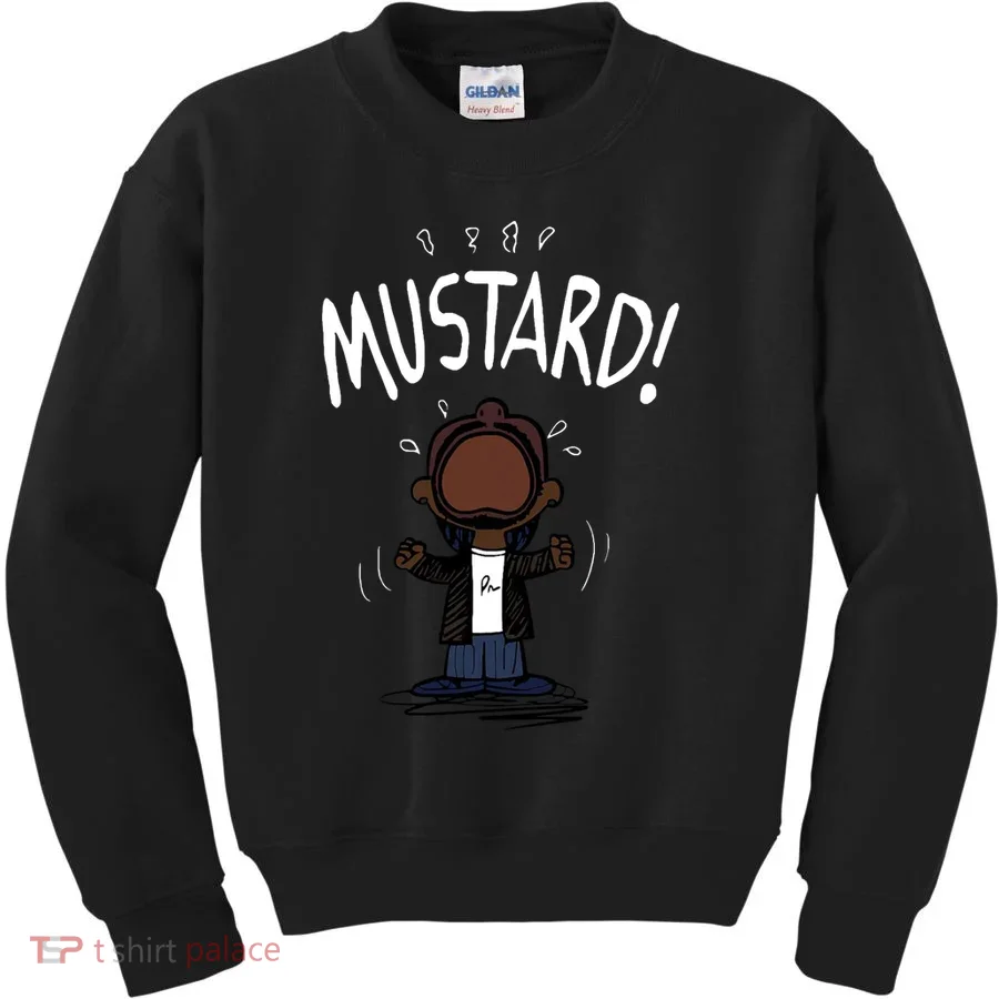 Mustard Meme Kids Sweatshirt