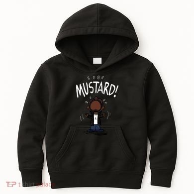 Mustard Meme Kids Hoodie