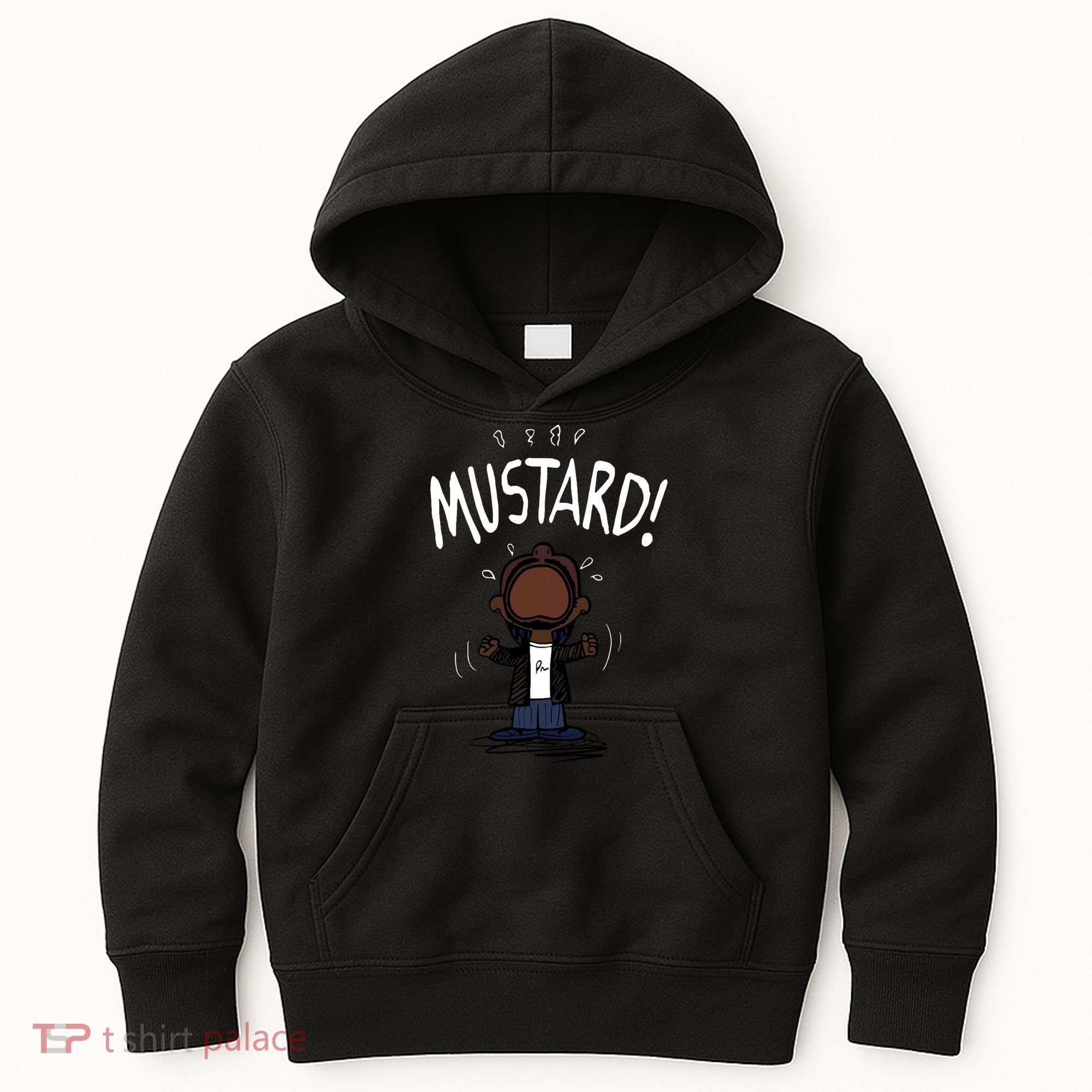 Mustard Meme Kids Hoodie