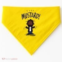 Mustard Meme USA-Made Doggie Bandana thumb 0