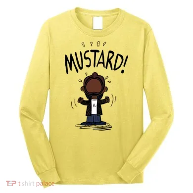 Mustard Meme Long Sleeve Shirt